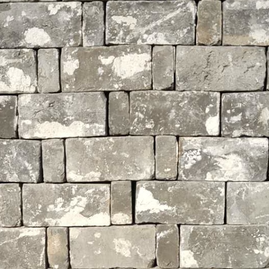 Old green bricks